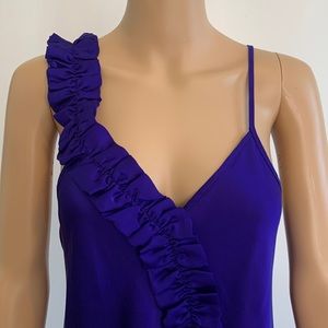 EXPRESS NEW without TAGS Asymmetrical Ruffle Top